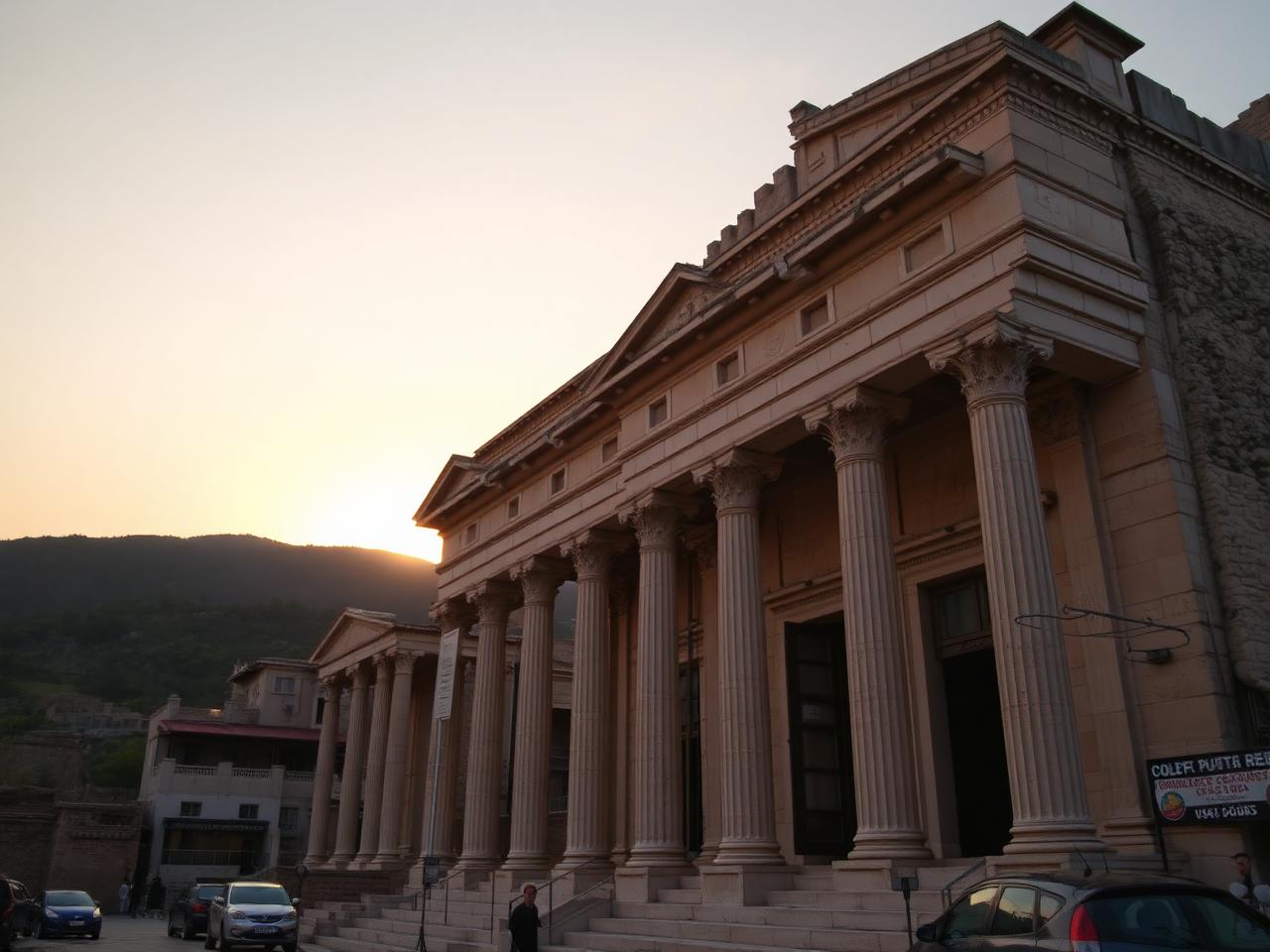 Ephesus city view in Türkiye